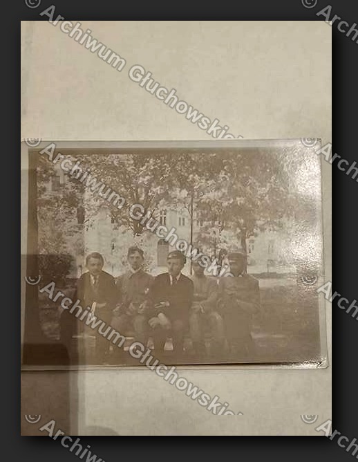Fotografia z Beliną — Plac Strzelecki, Kraków, ok. 1913