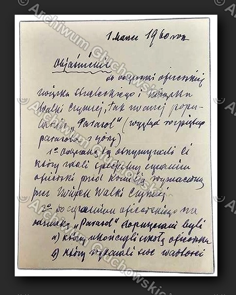Notatka o Związku Strzeleckim