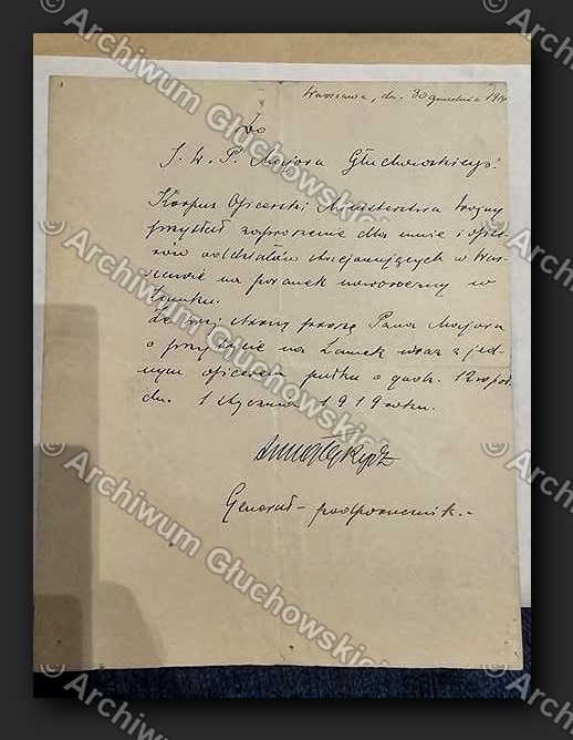 List Marszałka Śmigłego-Rydza