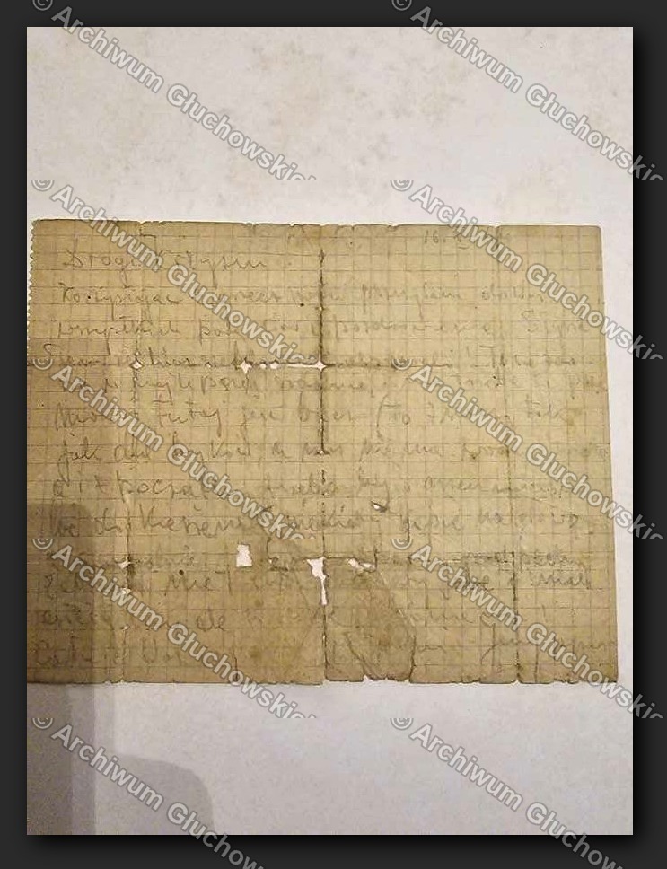 List obozowy do Krysiu — 16.X.1944, monotonia, Stryj