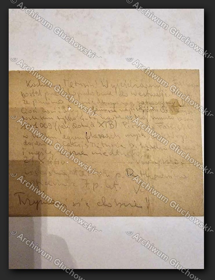 List Krzysztofa z obozu — nr 141009