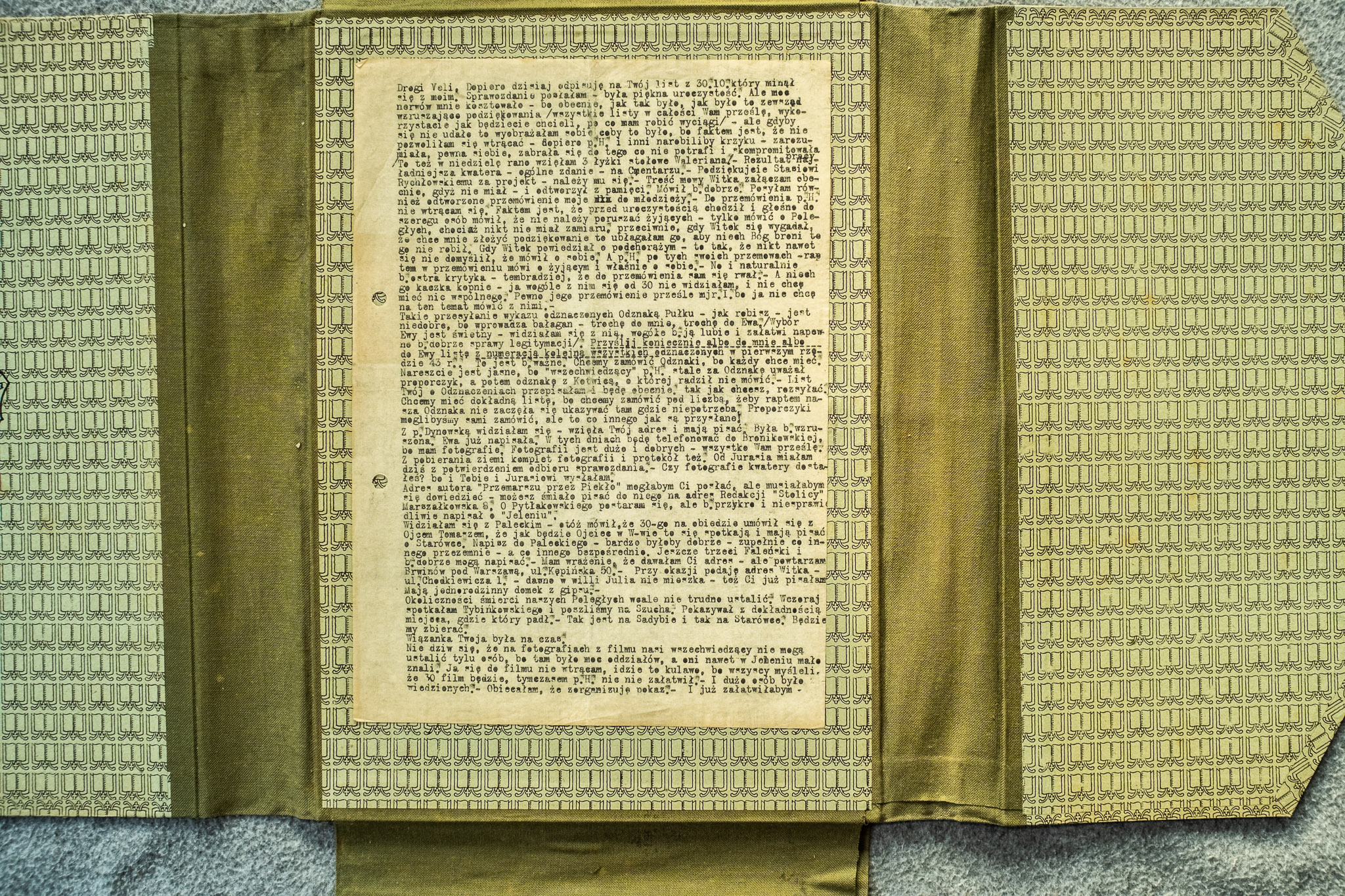 List o uroczystosci pulkowej - przemowienie Witka, Goettel (DSCF7117)