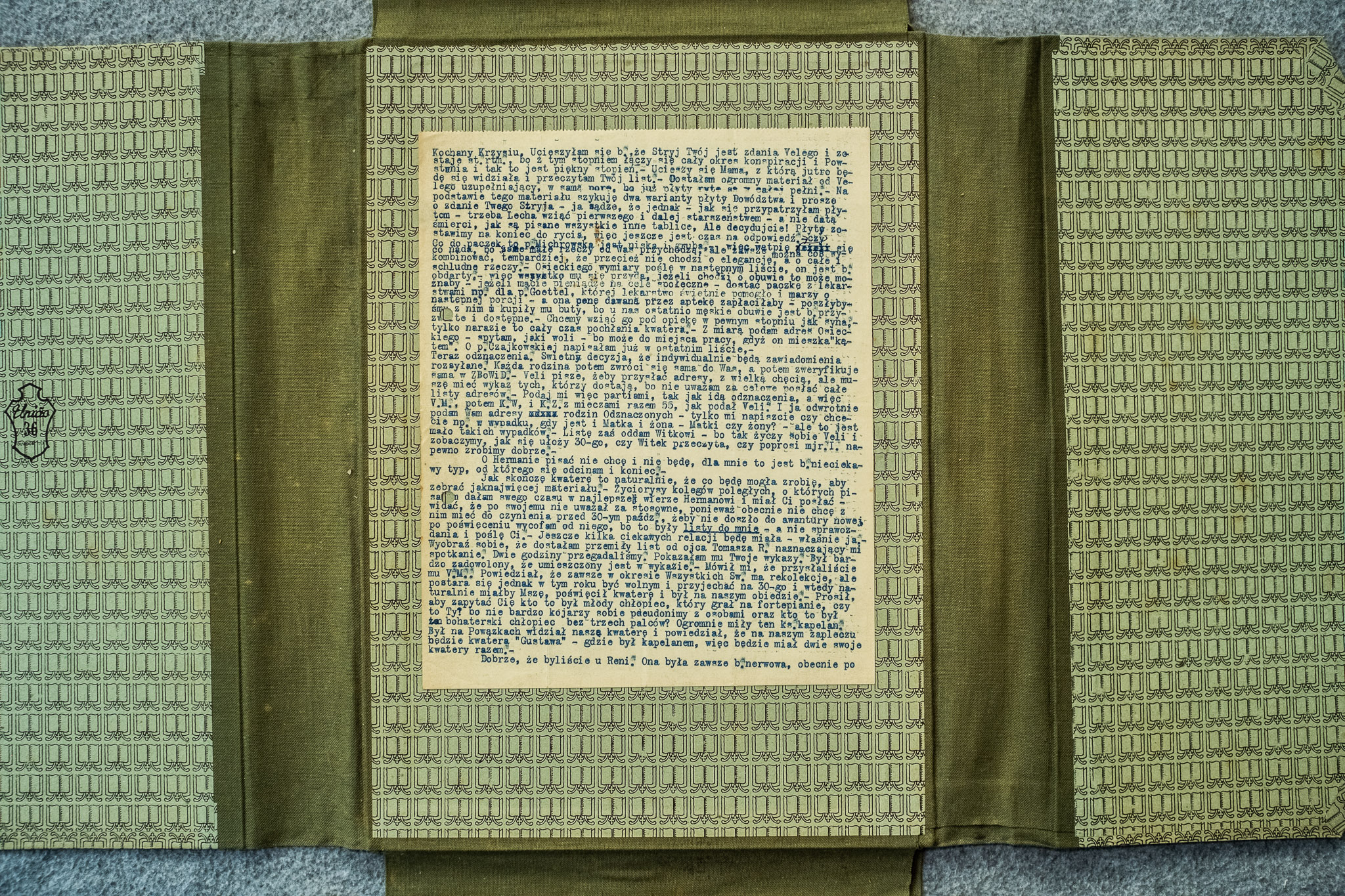 List Kochany Krzysiu - Stryj, Magnificat, plyty pamieci