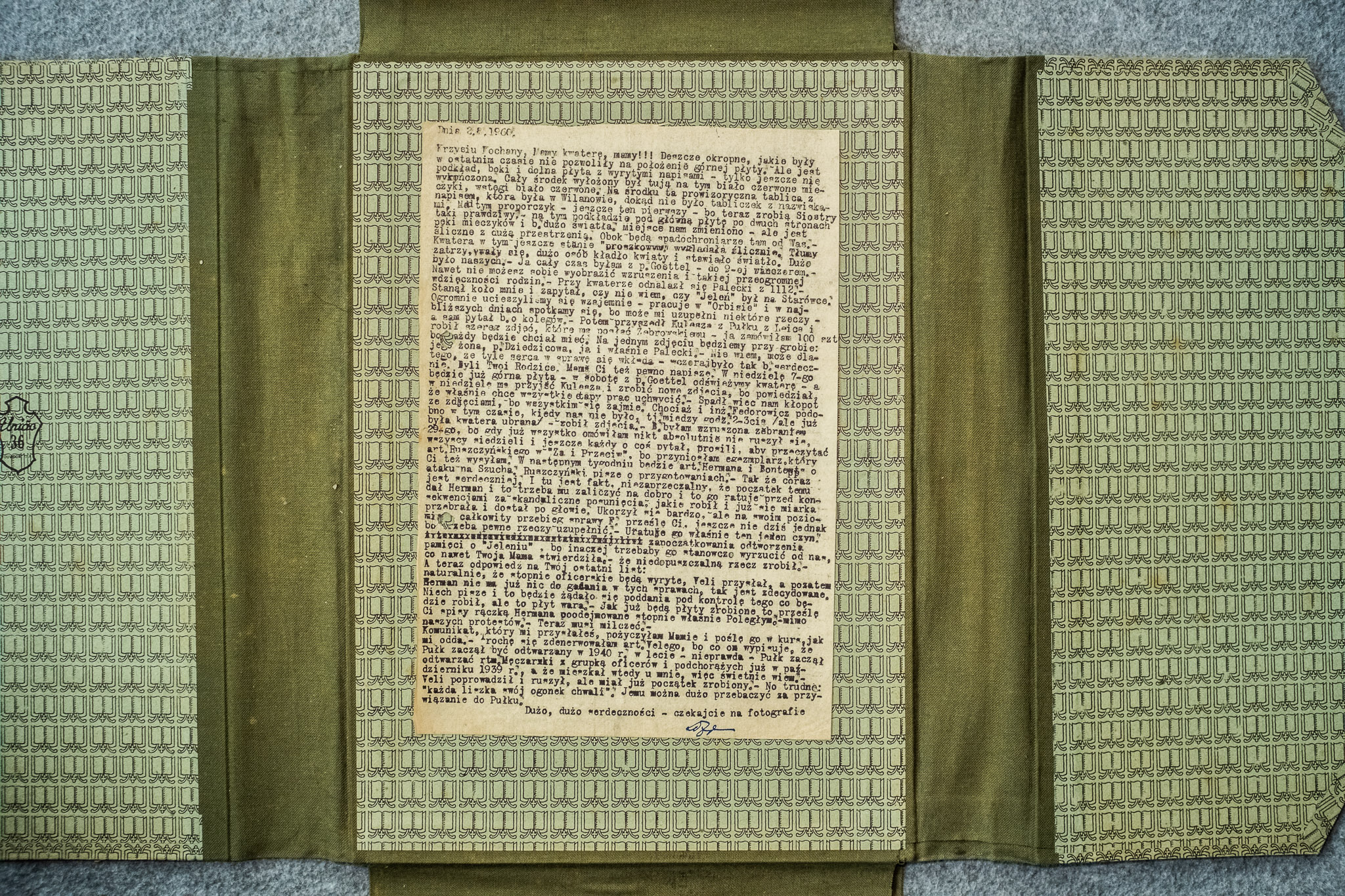 List 28.X.1960 z relacja powstaniowa (DSCF7144)