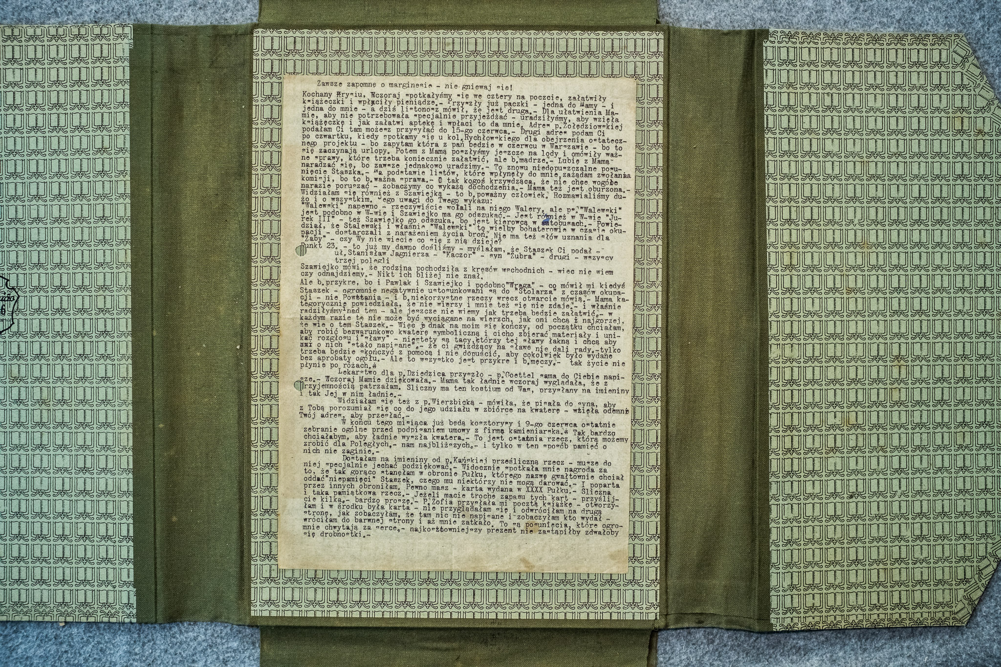 List Zofii - nowy wykaz lekarstw, suma 60.000 zl (DSCF7167)