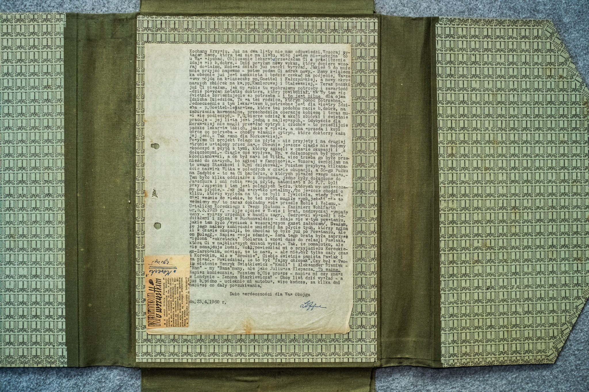 List 23.4.1960 o Pawlaku i Bochmackim (DSCF7189)