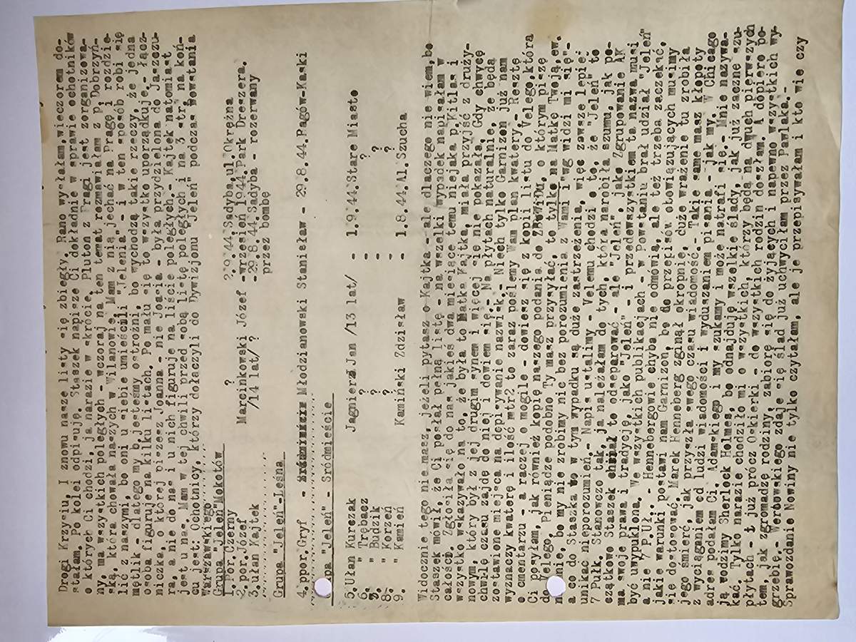 List Krzysztofa - 12.III.1960