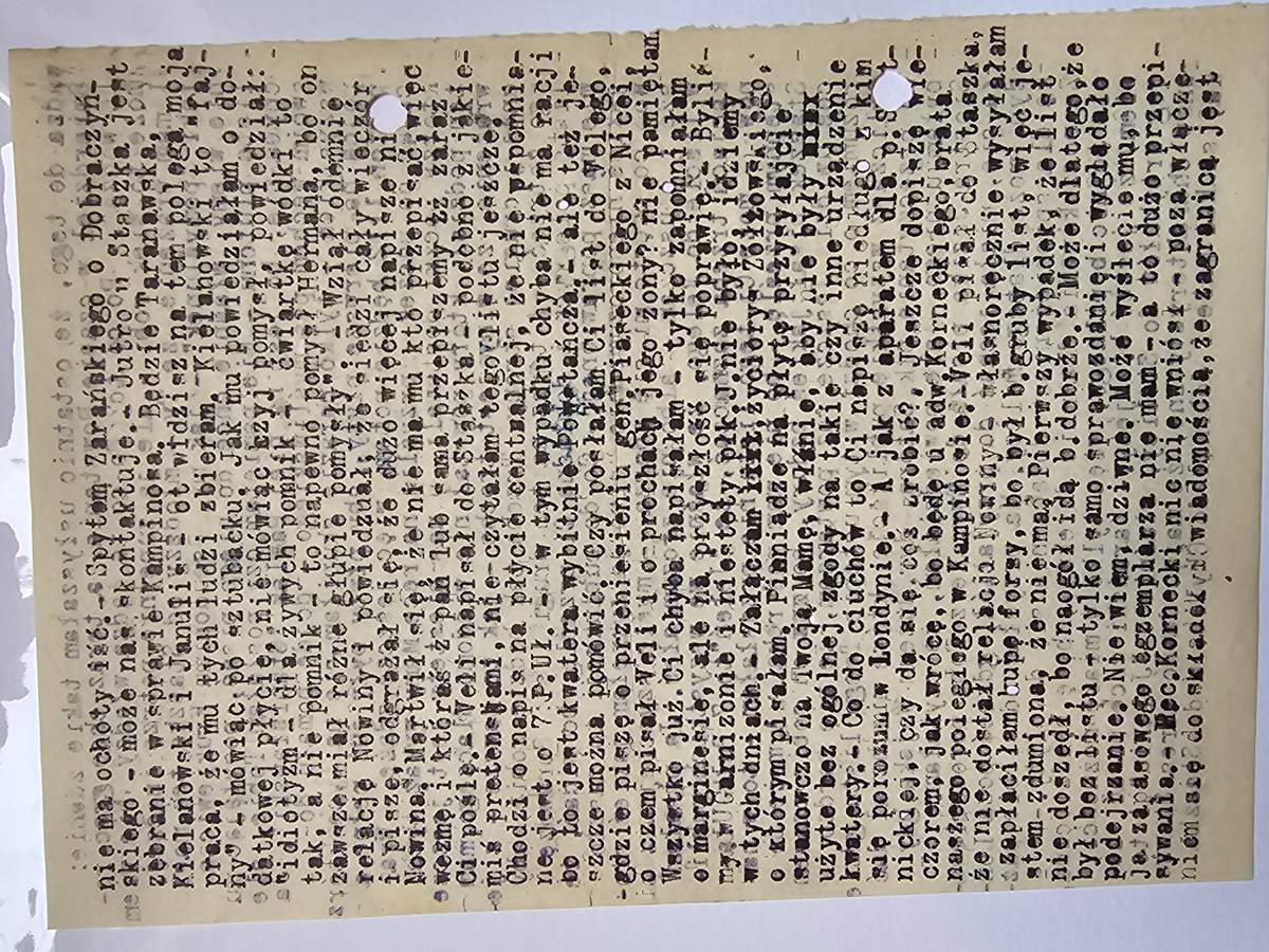 List Kopczynskiej - 2.II.1960