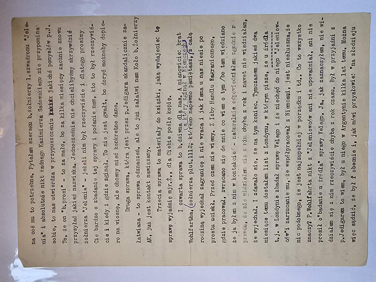 Pokwitowanie Plut.1112 - marzec 1962