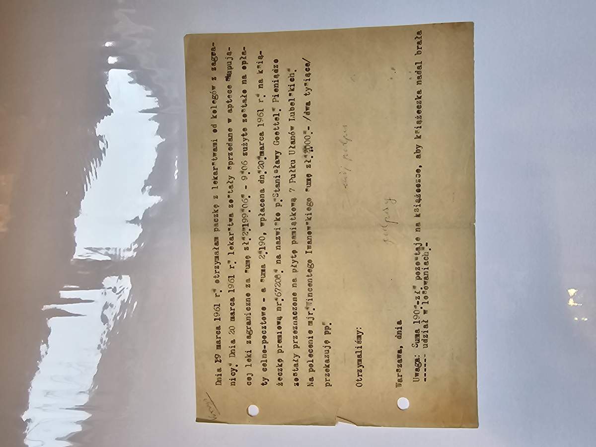 Zaproszenia Msze Wilanow 1967 + 1970