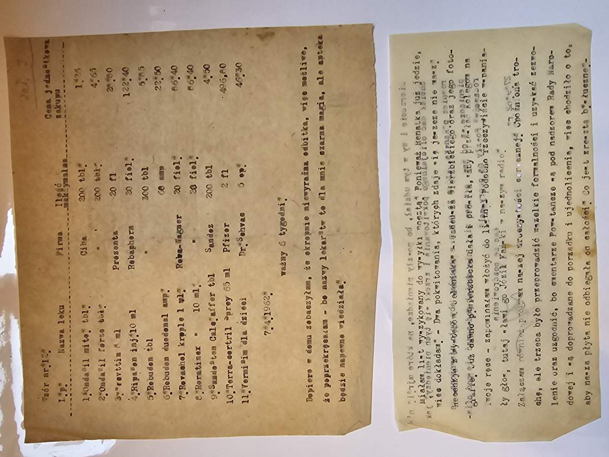 Wzor lekow nr.12 - 7.IV.1962