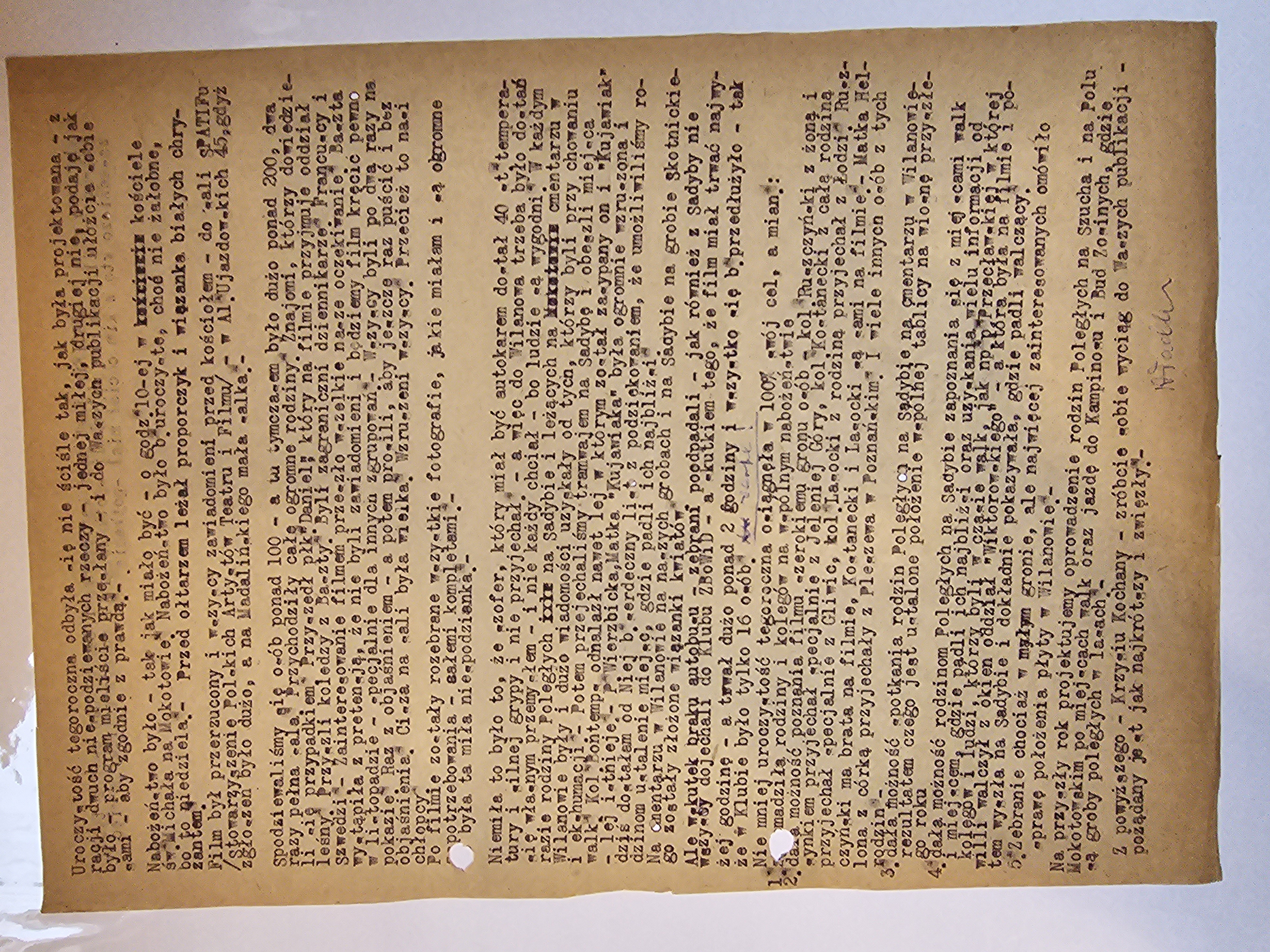 Uroczystość 1.X.1961 SPATiF (2/2)