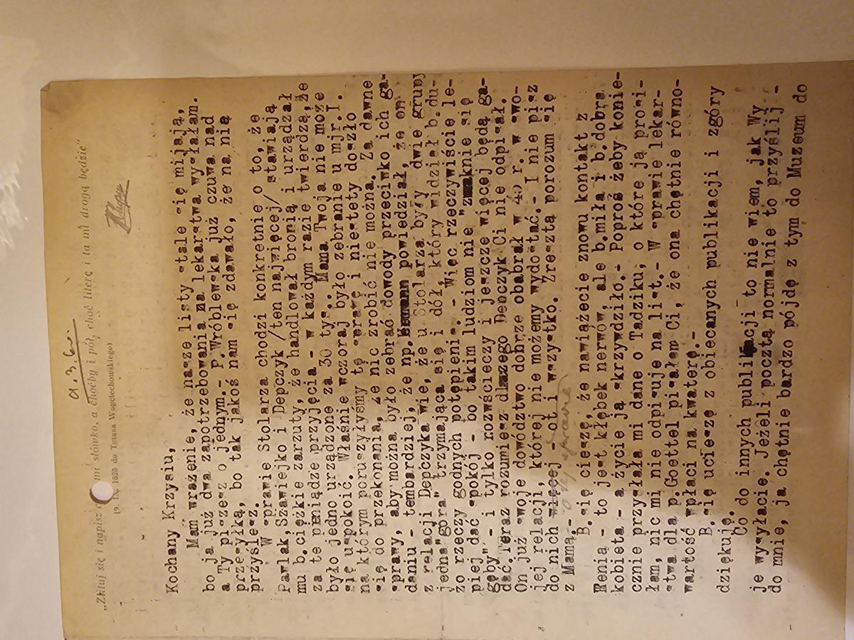 List Kopczyńskiej: FARYASZEWSKI = Konstanty Faryaszewski ps. Stefan