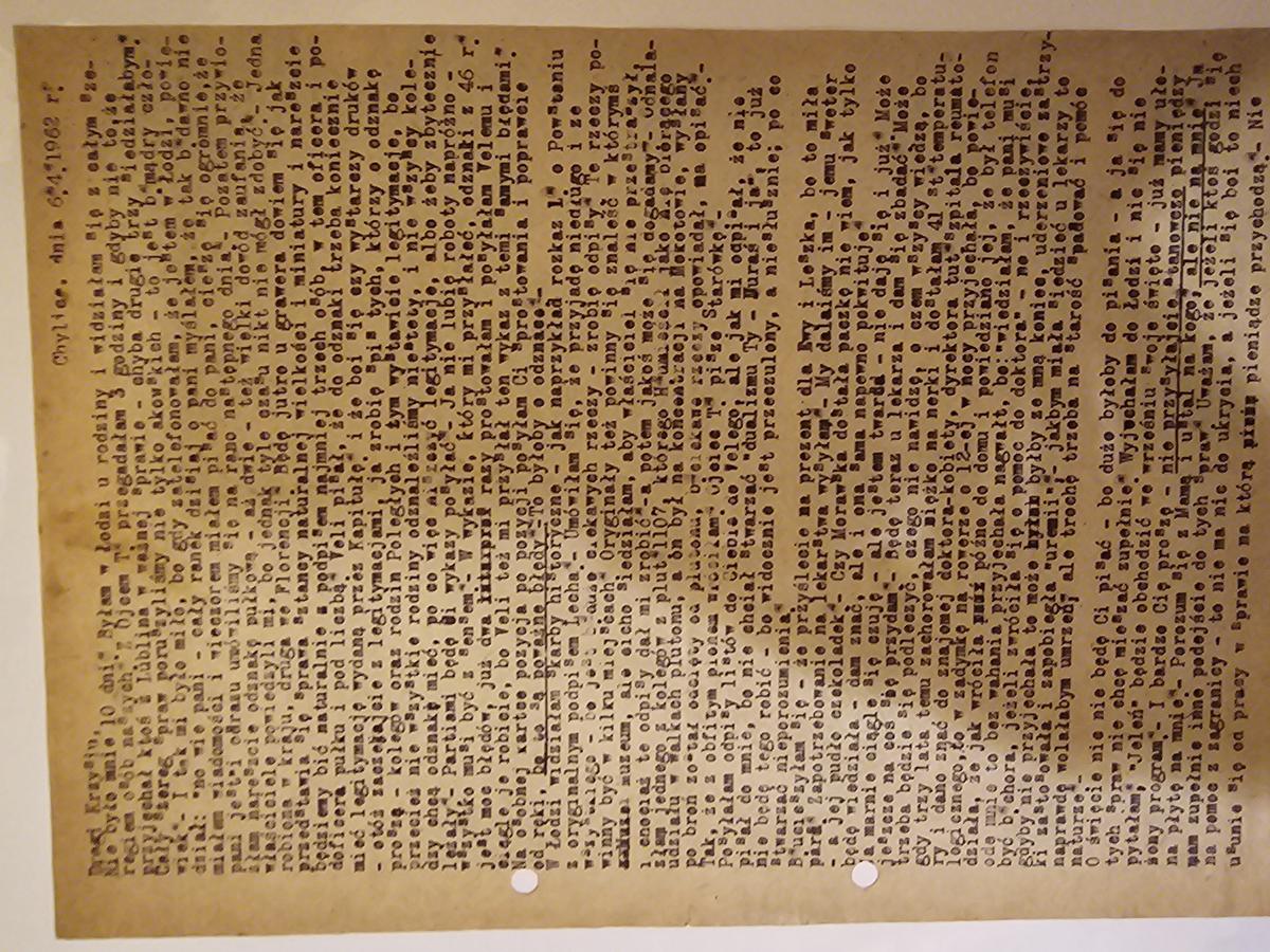 List Kopczyńskiej (k. 2): Maria Schennert (sanitariuszka plut. 1111, Brazylia),