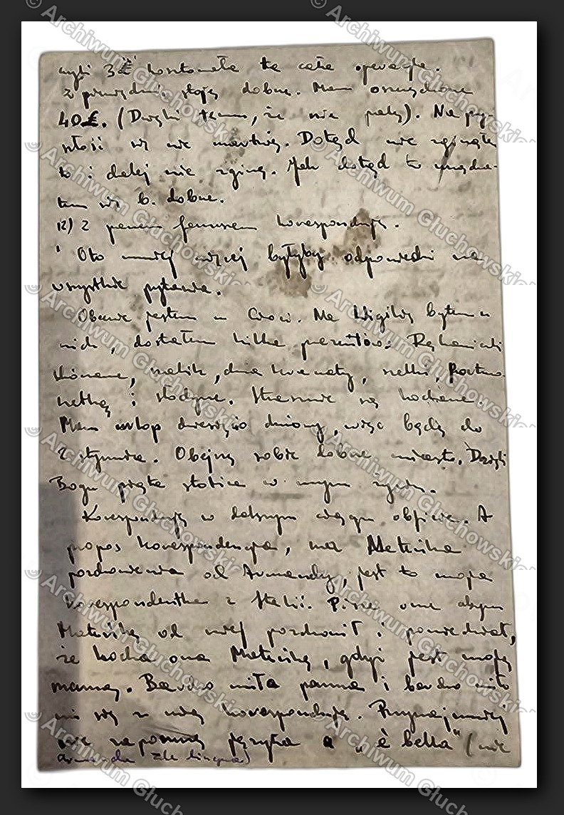 List do matki — Wigilia 24.XII.1946, str. 4 (sytuacja emigrantów)