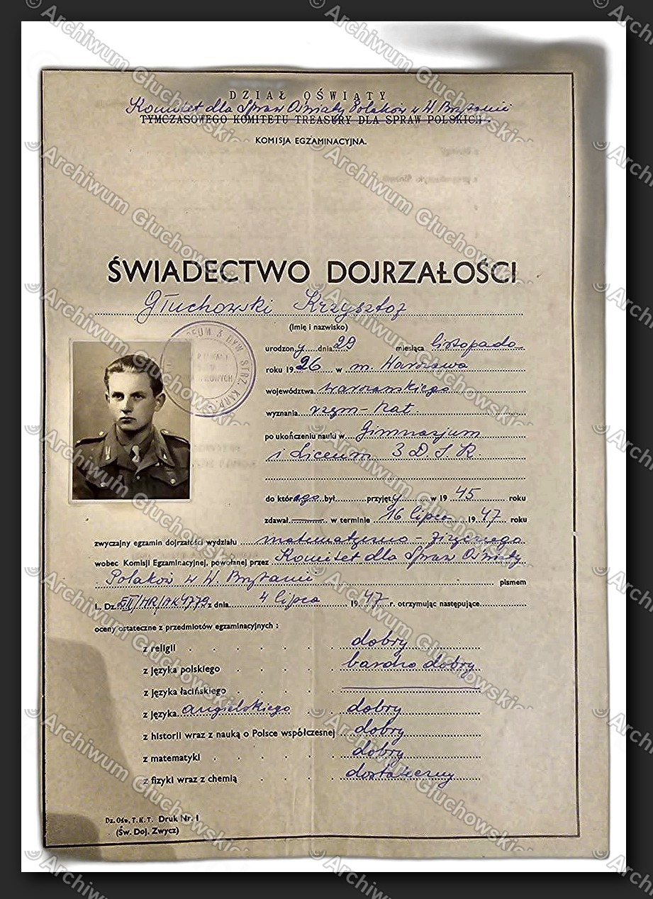 Matura Krzysztofa