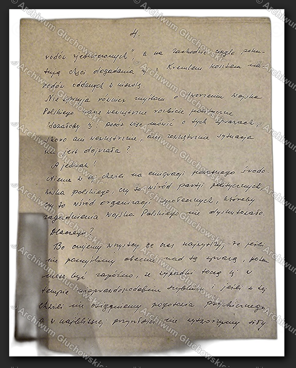 Wspomnienia — str. 5 (alianci, radio, organizacje polonijne)