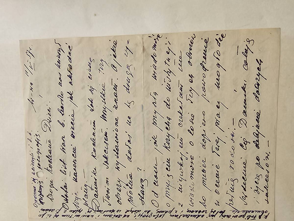 List Matki (Wandy) - Nowy Rok 1957: sukces Damusi artystki, 3 obrazy wystawione w Londynie, druga wystawa w przygotowaniu