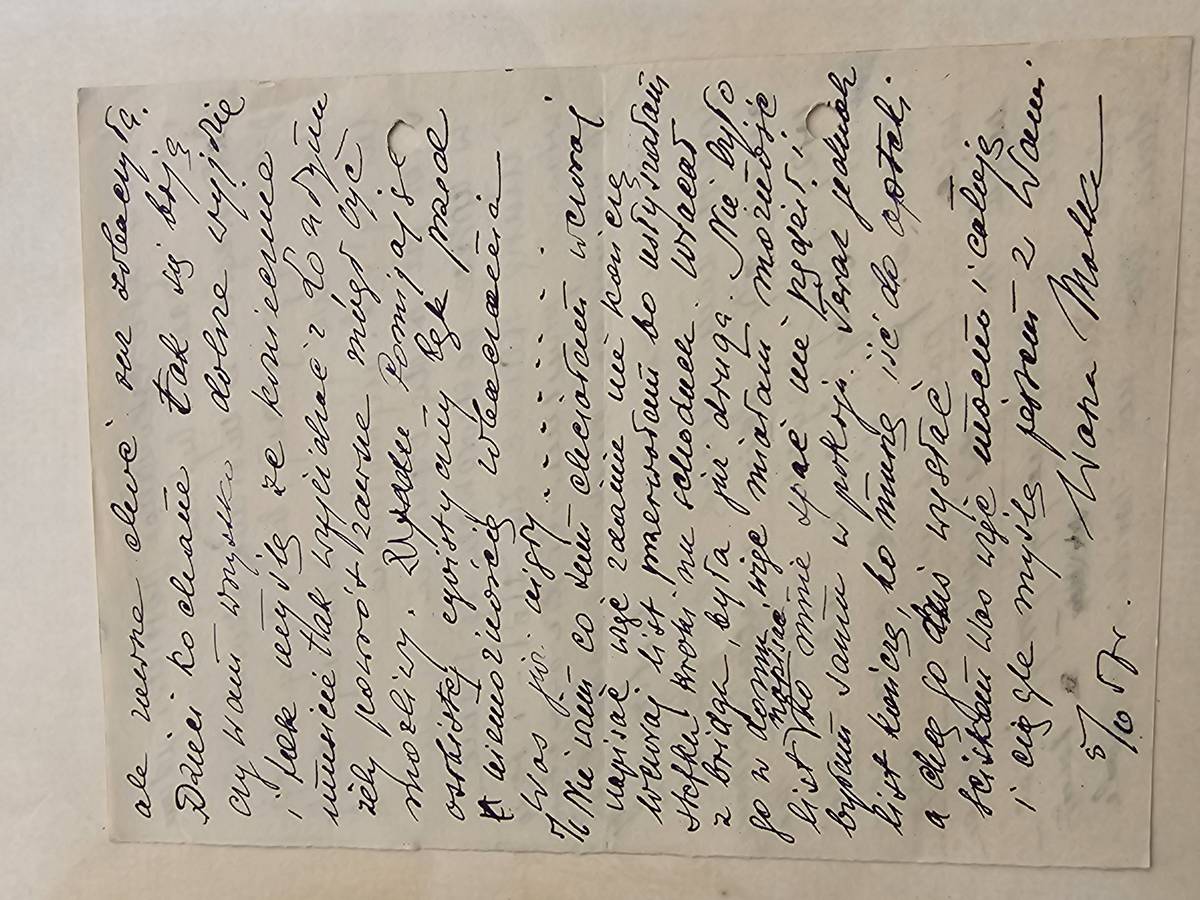 List Wandy - PRZELOM PO 10 LATACH: promesa wizy brytyjskiej po interwencji Krzysztofa