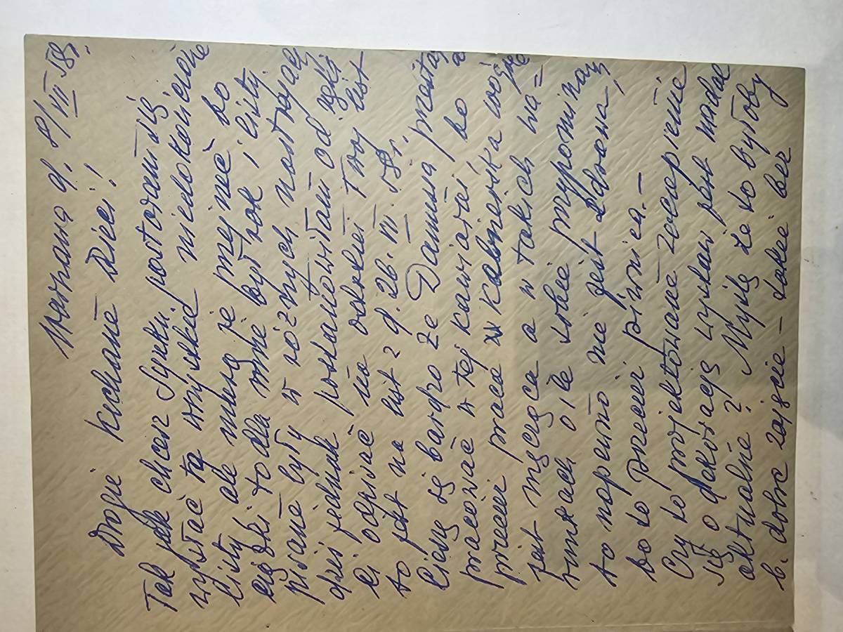 List Matki - LINOLEUM: UK gwozdzie vs PRL klej + epidemia grypy Lodz-Warszawa