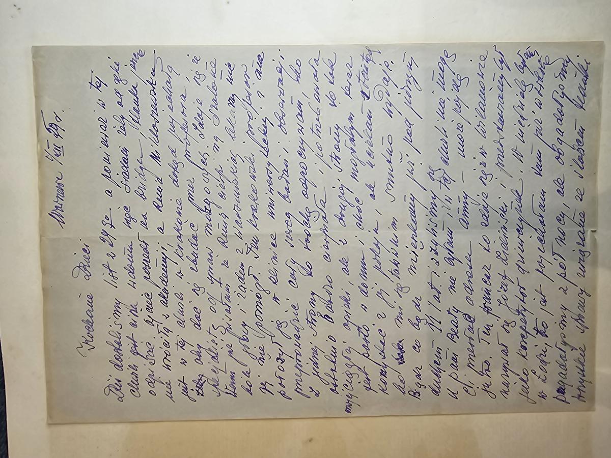 ★★★★★ List Matki - SLUB MAUKI w Swieta Bozego Narodzenia 1959 z Rysiem. Stawa sprzedaje BRANSOLETE na wesele. Renia Mikloszewska w Krakowie (bole glowy)