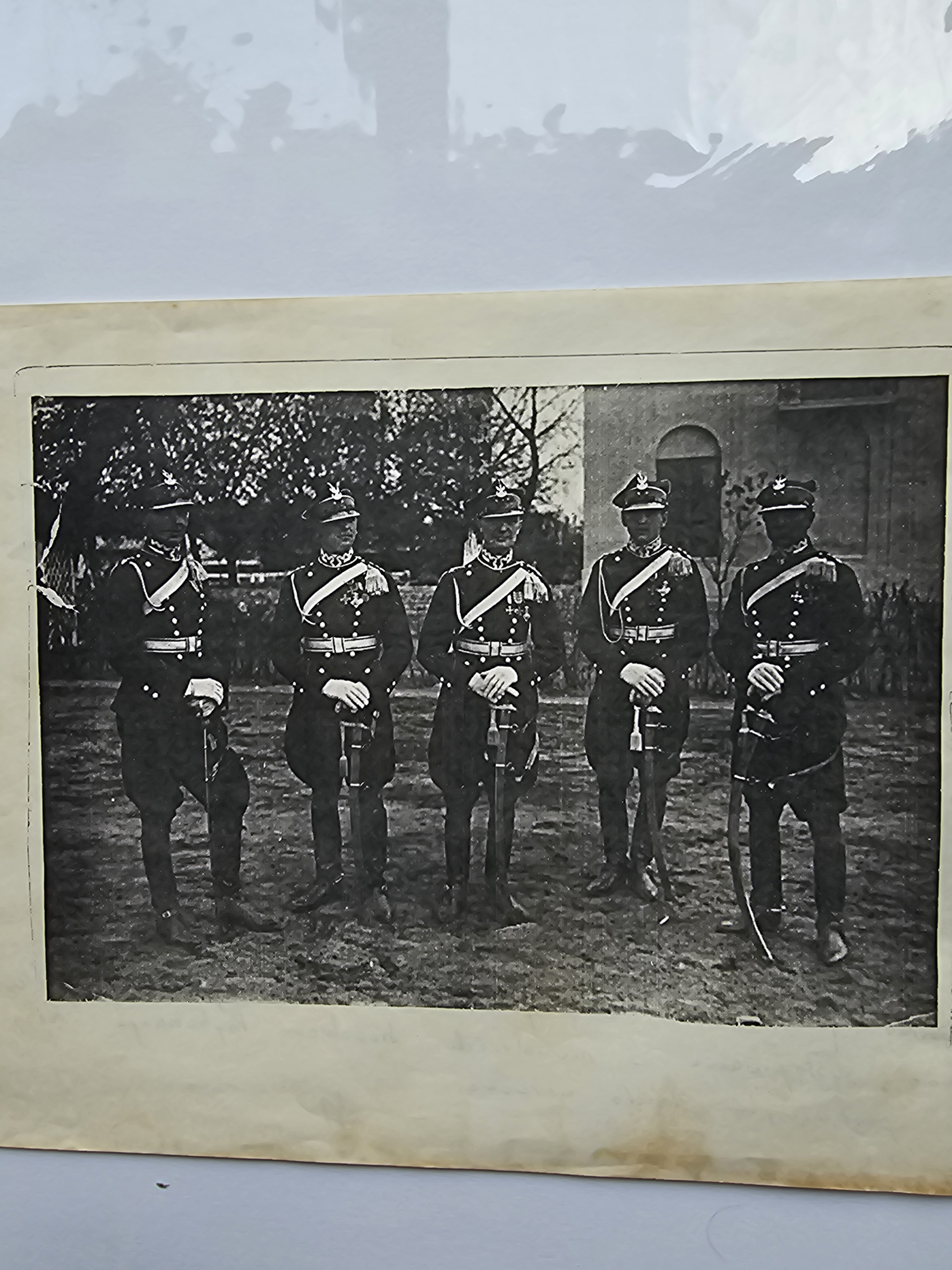 Fotokopia — Fotografia — oficerowie Szwadronu Przybocznego Prezydenta RP (1926)