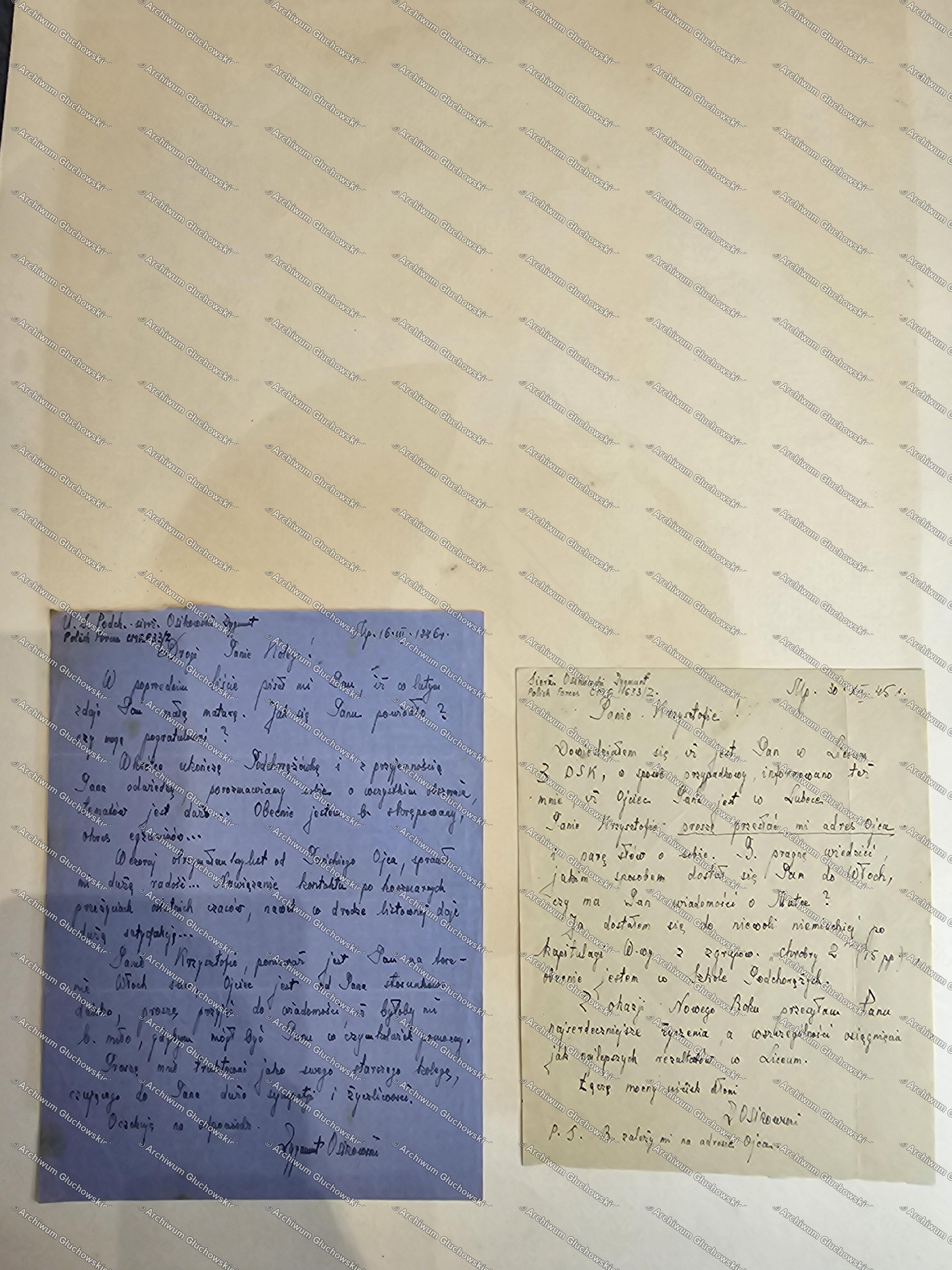 List 'Józefa P.S.' — wieści rodzinne, cukiernia