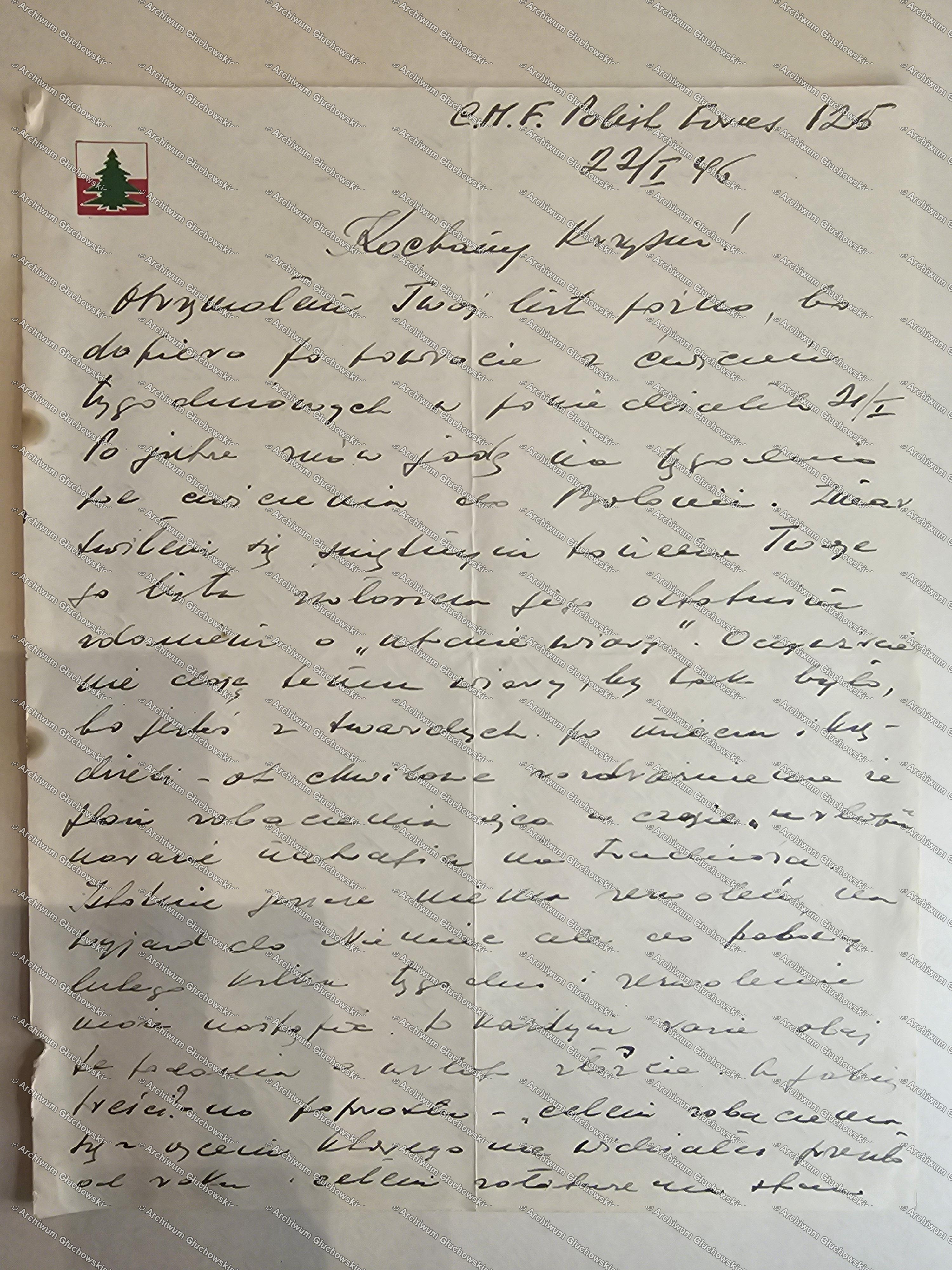 List z CMF Polish Forces 125 — wieści z Włoch, demobilizacja