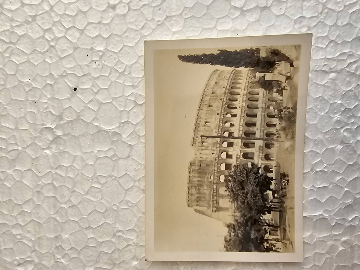 Koloseum, Rzym — wycieczka PSZ 1945–46