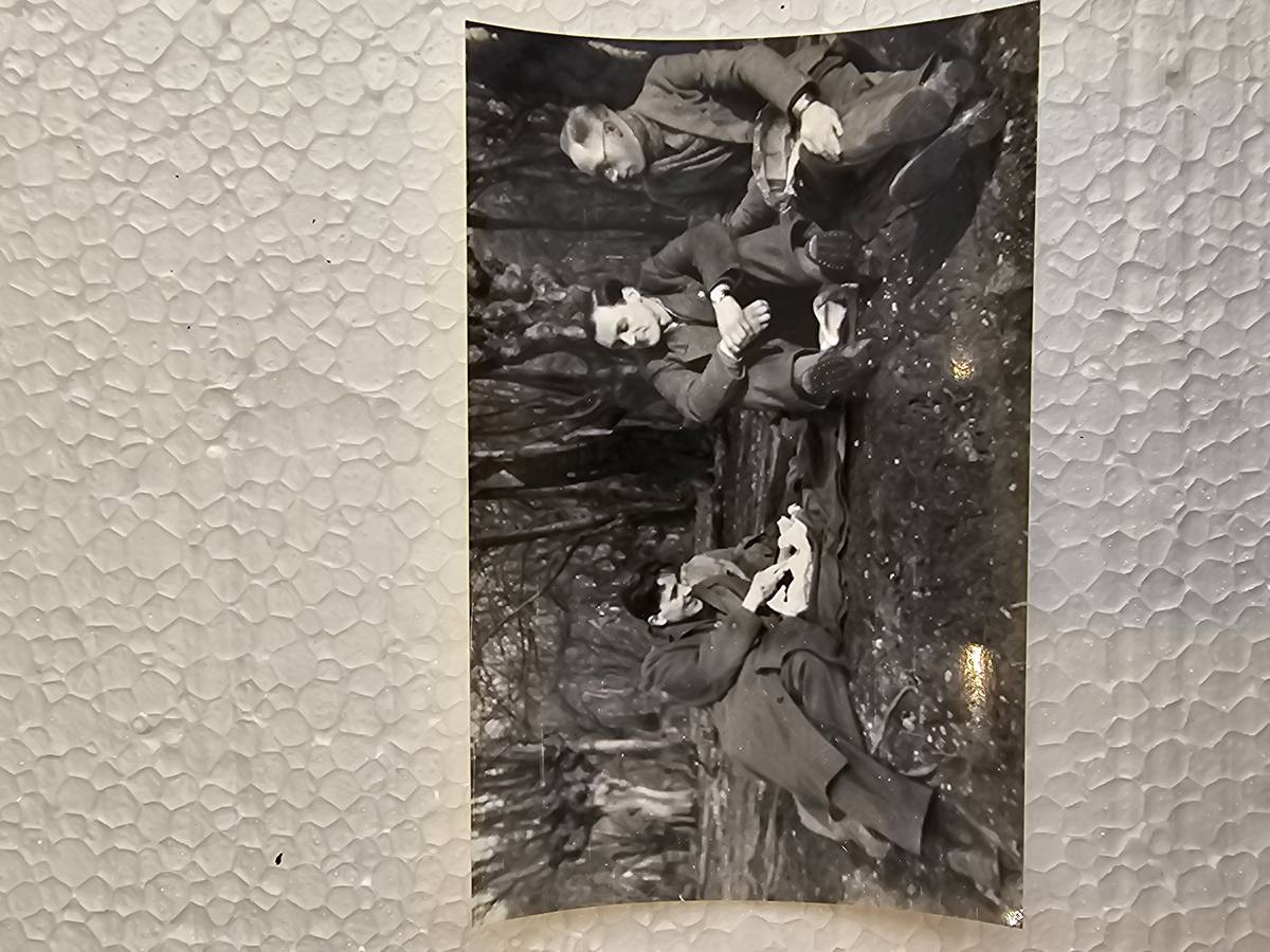 Wycieczka z Czechami, Epping Forest 1948 — fot. K. Głuchowski