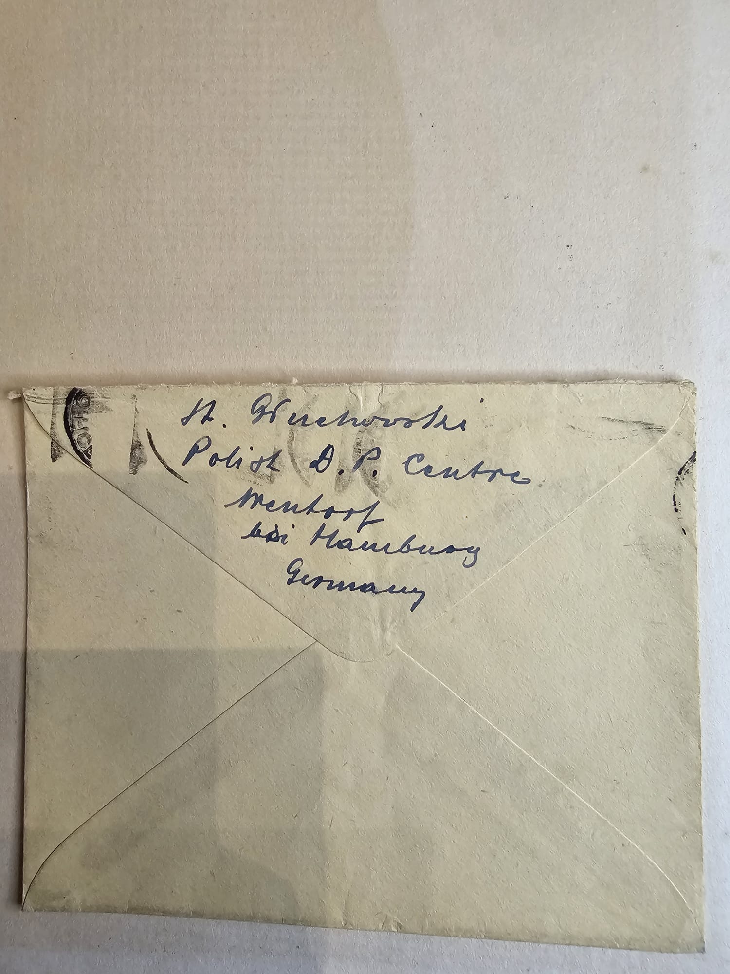 List Stefana — 10.III.1949, środa Maniusi, odwiedziny wuja Władka