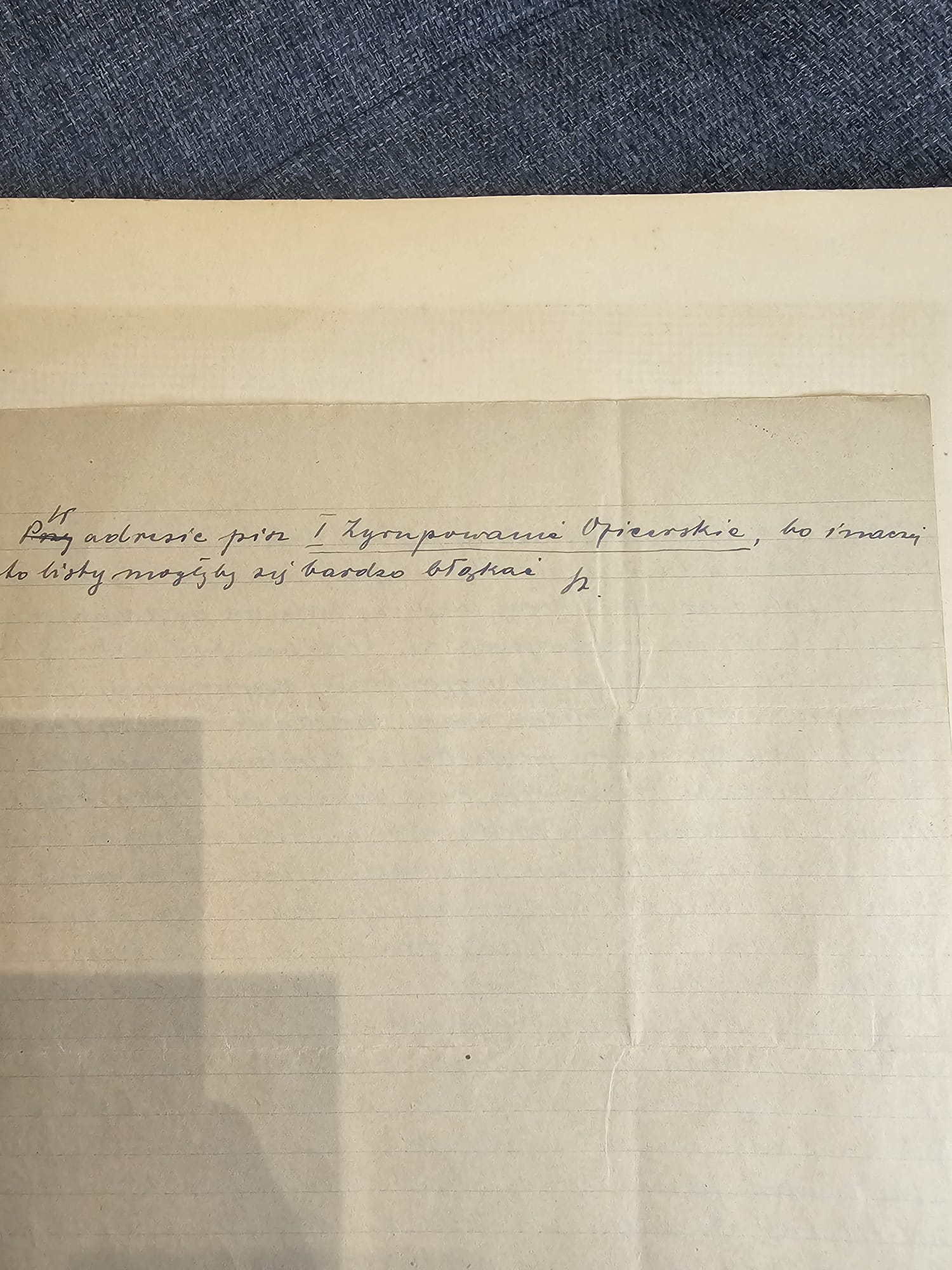 List Stefana — 25.IV.1949, zagadnienie wiary, pismo 'Stolica'