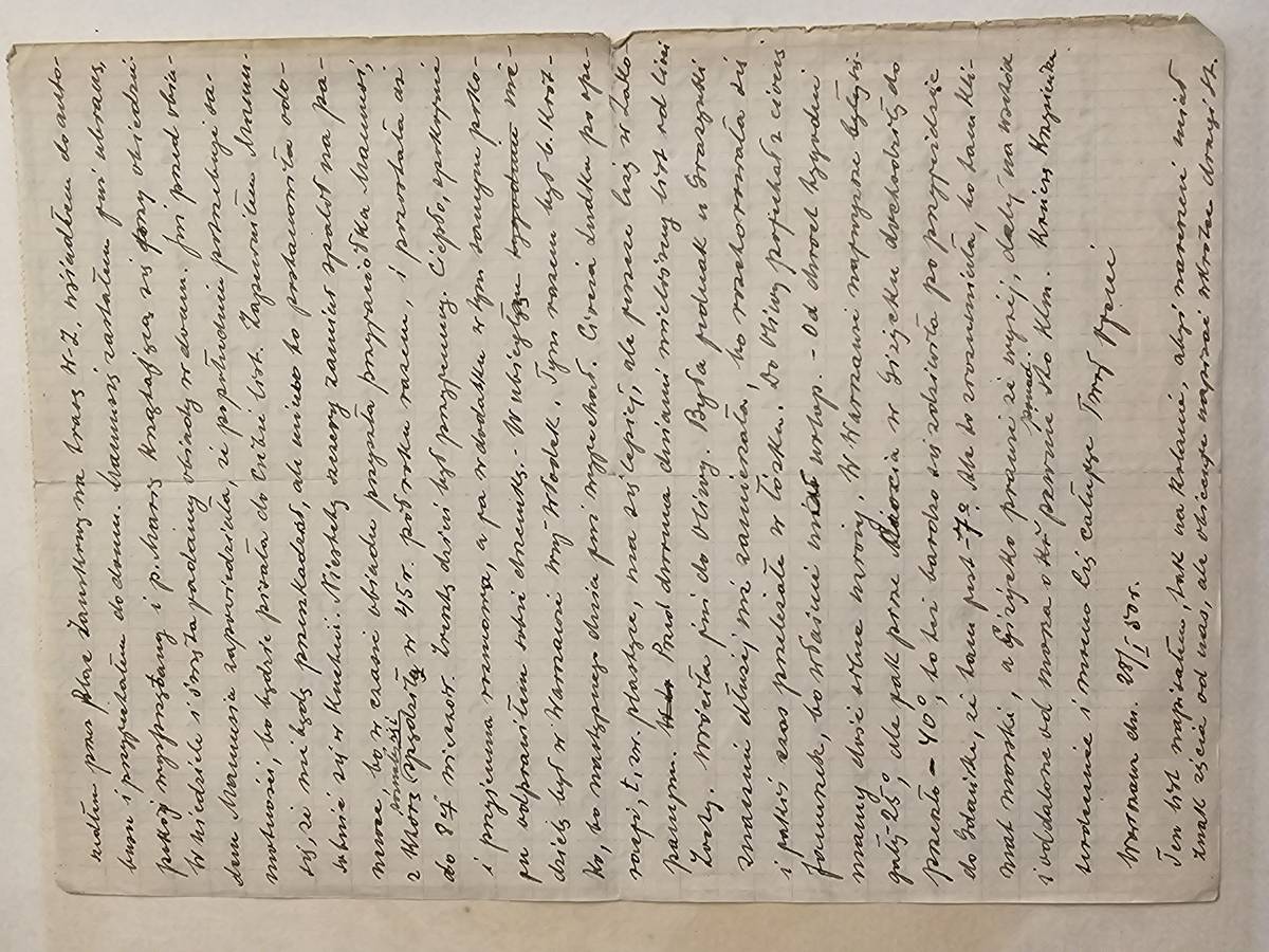 List Stefana do Krzysztofa — Warszawa, 28 maja 1980 r.