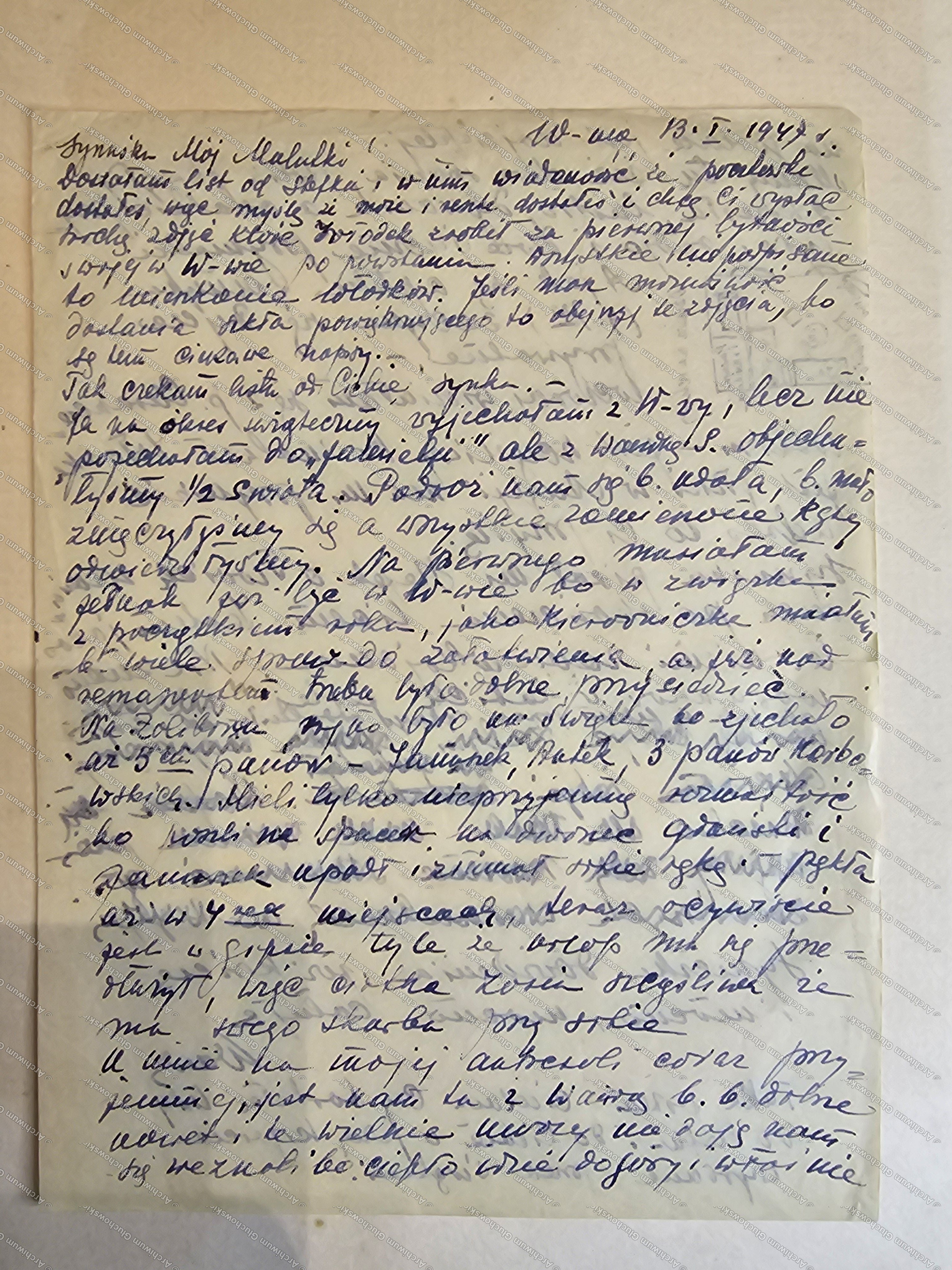 List Wandy — antresola apteki: meble, radio, życie codzienne