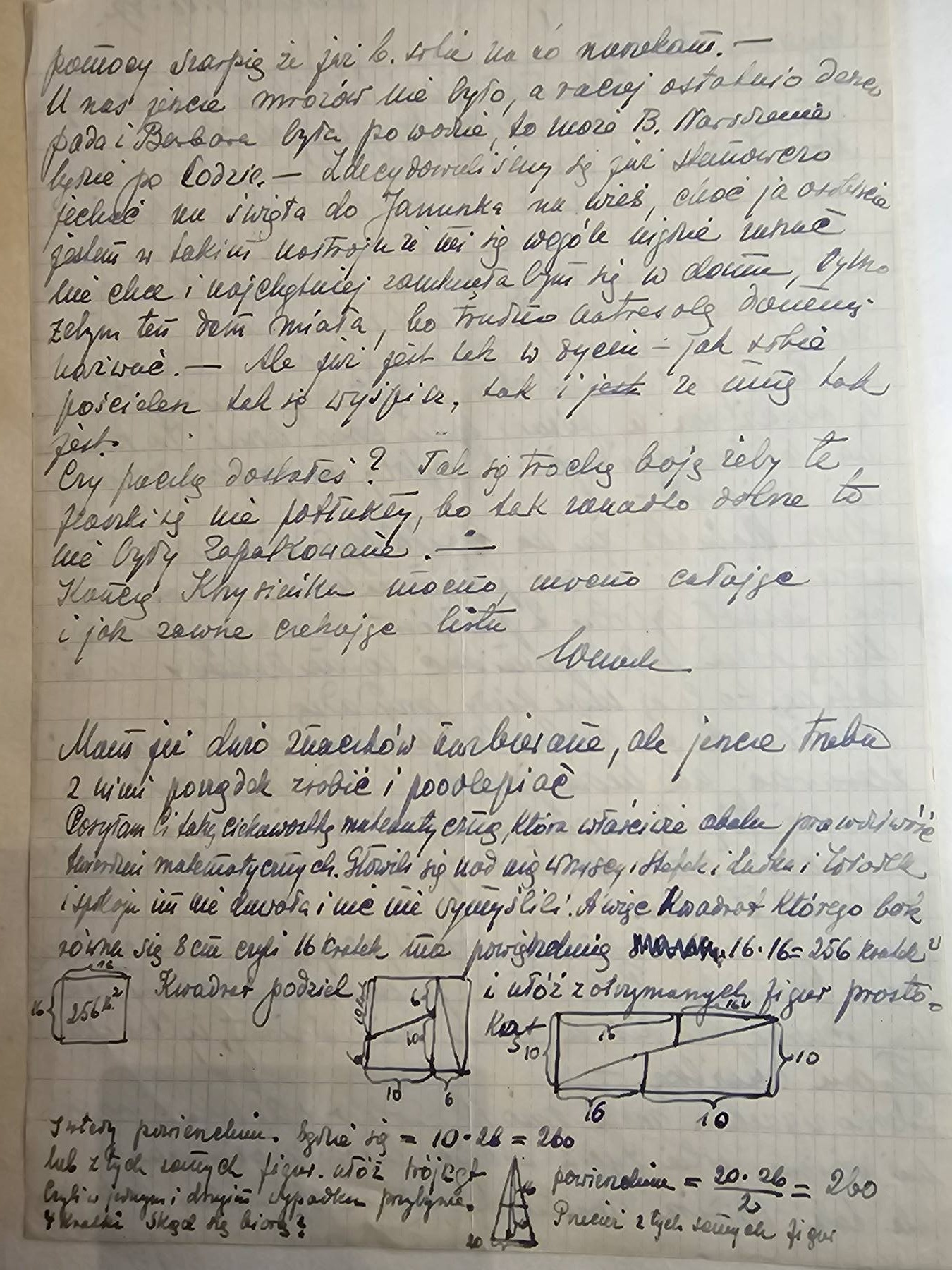 List nr 17 — z zagadką matematyczną Fibonacciego