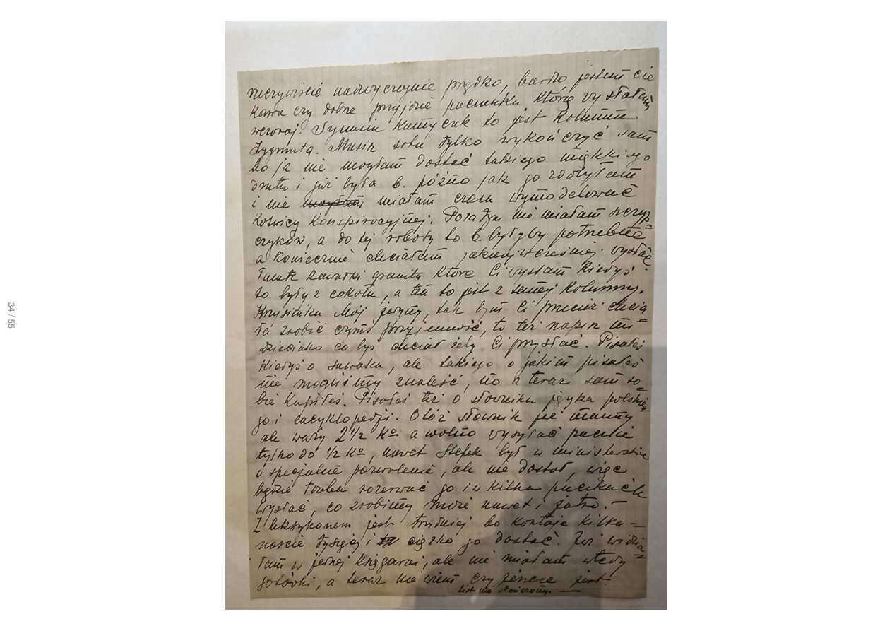List Wandy — Giżycko 15.VII.1948, urlop na Mazurach, p. B. sprzedała ruiny, Alina do Francji