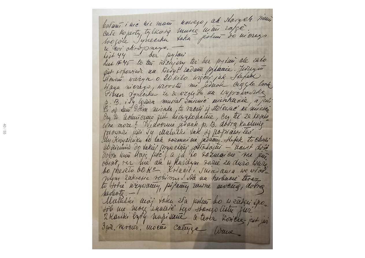 List Wandy — Giżycko 22.VII.1948, KATASTROFA HARCERSKA: 23 utonęły, burza stulecia, Ewa ocalała
