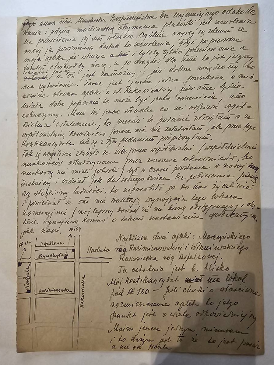 List Wandy — 1-8.IX.1948, GRUŹLICA KARIKA: streptomycyna, terapoplastyka, dramatyczna choroba