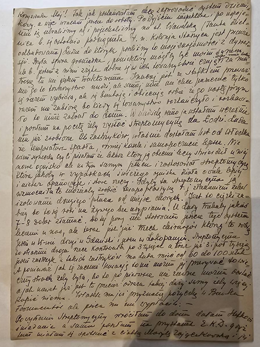 List Wandy — 11.IX.1948, miłość Krzysztofa, pierścionek, znaczki lubelskie dla syna